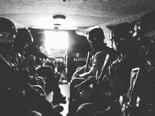 SWAT team ready for deployment