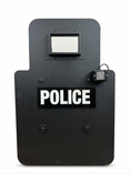 Load image into Gallery viewer, Shield Light with universal mount on a police shield
